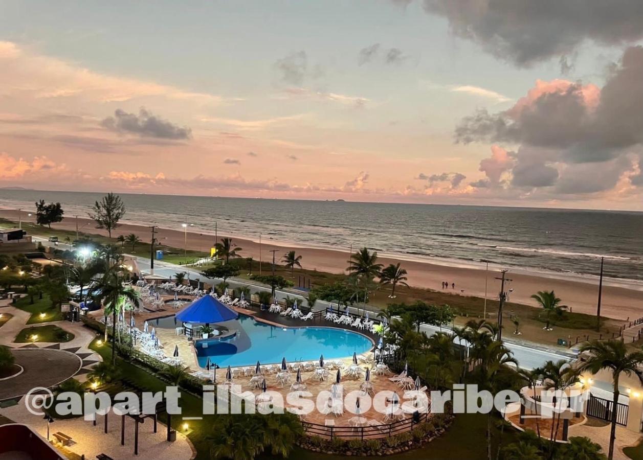 Apto Cond Ilhas Do Caribe - Pr - Beira Mar Matinhos Esterno foto