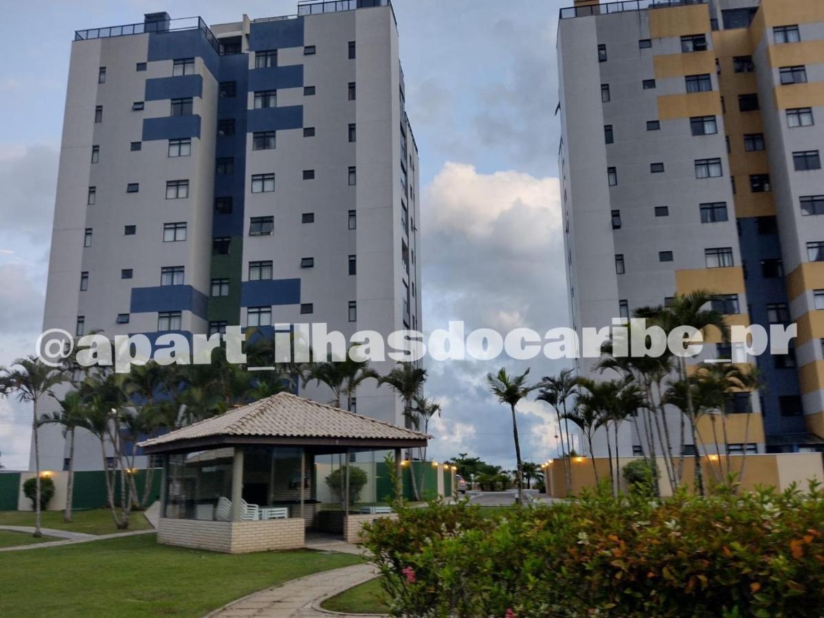 Apto Cond Ilhas Do Caribe - Pr - Beira Mar Matinhos Esterno foto