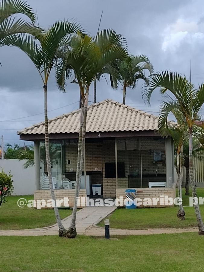 Apto Cond Ilhas Do Caribe - Pr - Beira Mar Matinhos Esterno foto